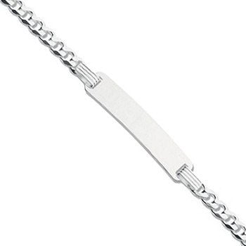 Silver Id Baby 6"/Ladies 7" Bracelet - Fine Bracelet - Certified Authentic - Swiss Made – Luxury Jewellery by Imperial